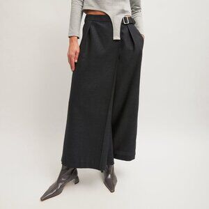 Tibi Adler Grey Multi Glenplaid Wrap Pant